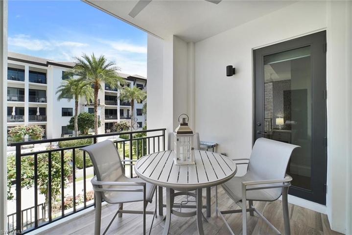 Patio and view