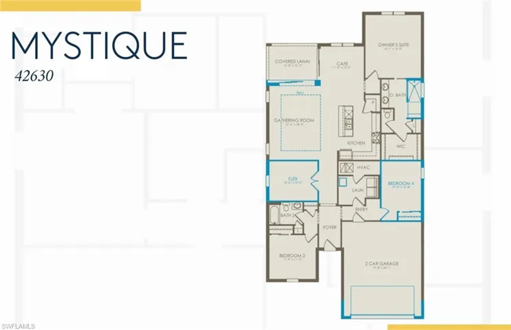 Mystique floorplan with structural options