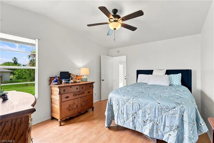 Bright interior and wood-finish flooring