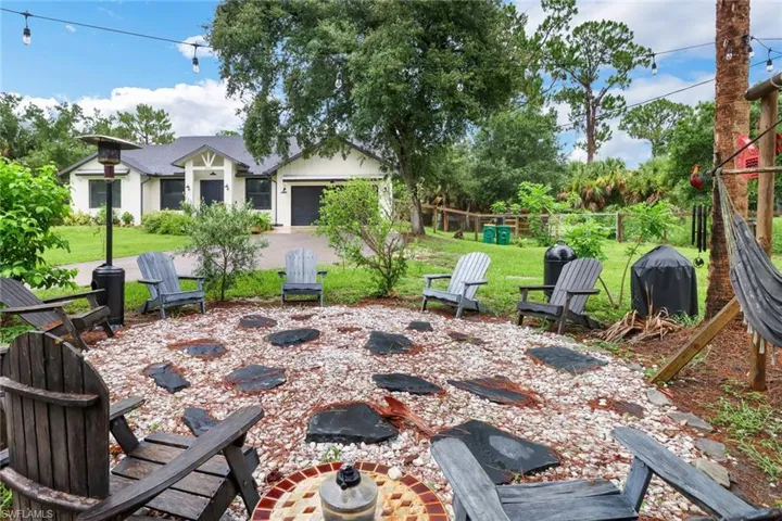 View of patio