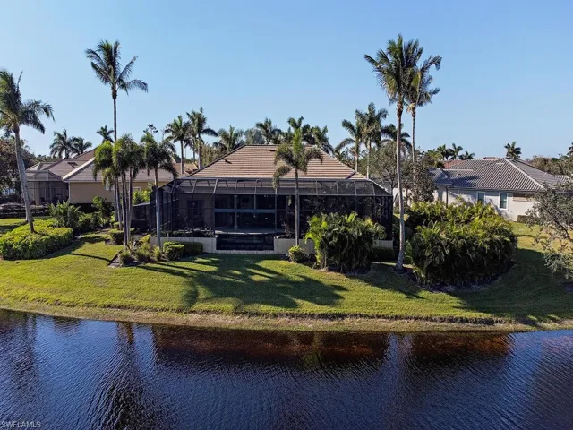 Aerial view facing the back of the property