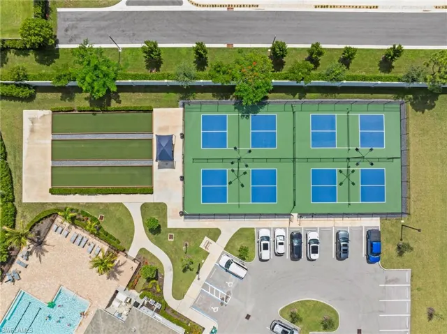 Pickle Ball and Bocci Courts