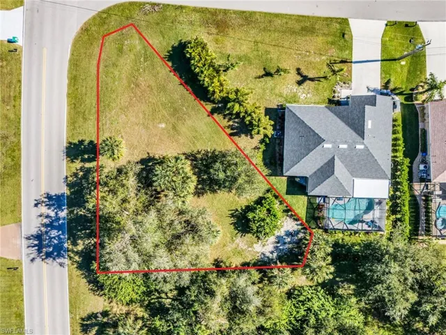 View of property location featuring property parcel outlined