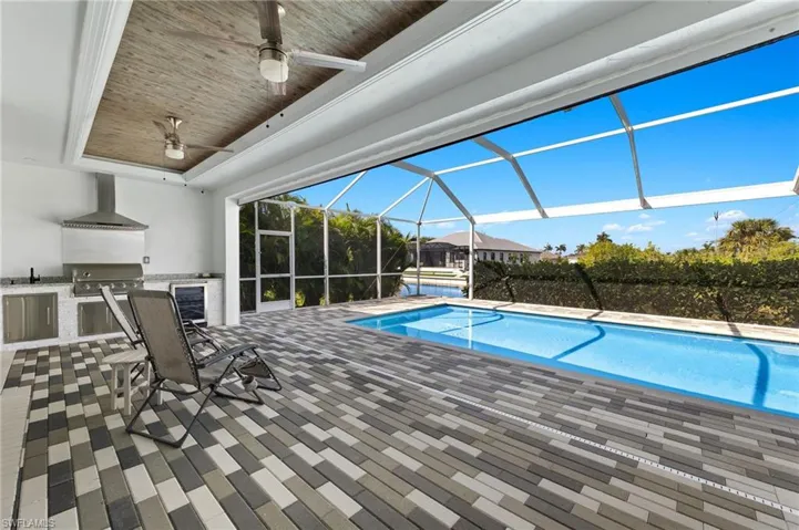 Pool Area and Canal