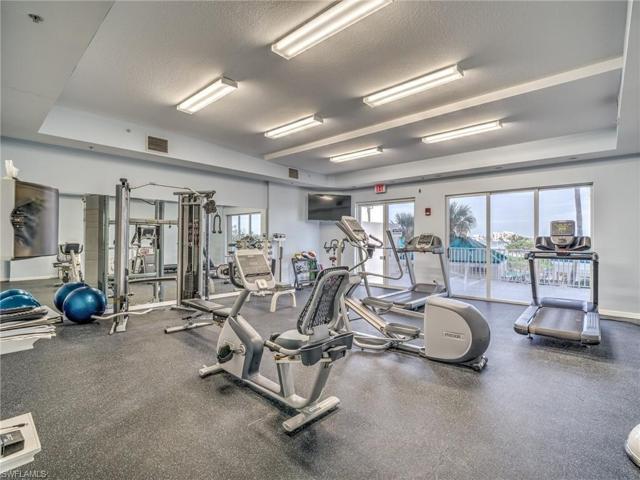 Gym for owners and their guests to use