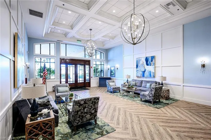 Lobby of club house