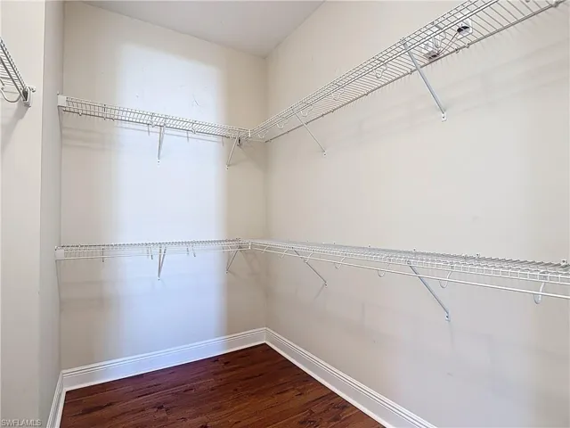 Very large walk in closet