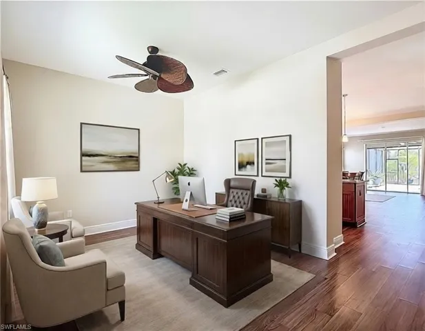 Virtually staged  bonus room. Does it gives you any ideas?