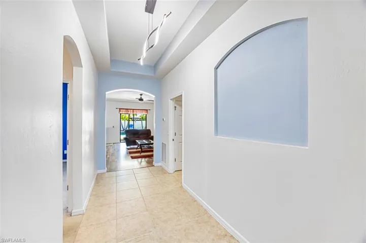view from the front entrance door