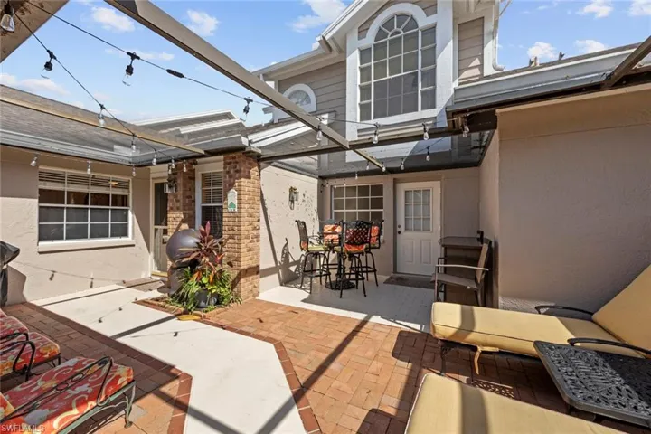 Entry courtyard
