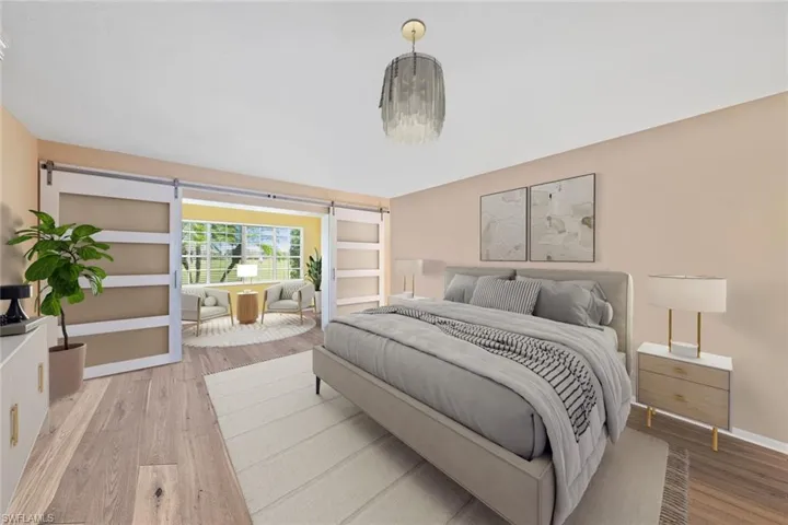 ***VIRTUALLY STAGED*** Master bedroom