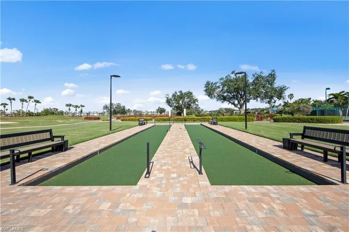 Bocce courts