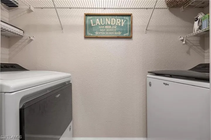 Laundry Closet Off Of Kitchen