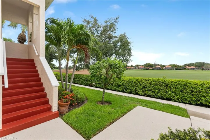 Entrance to the residence