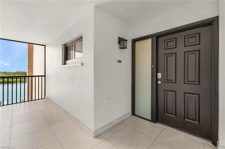 Entry to the home is from the large breezeway.