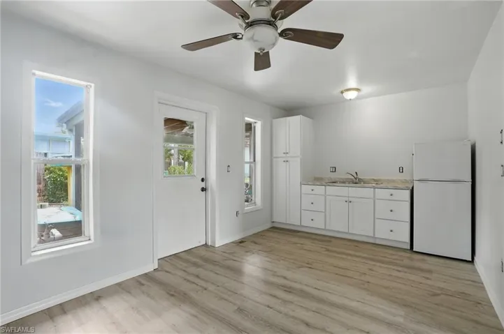 with access to porch