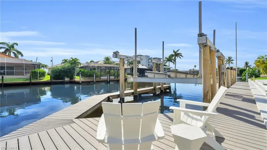 Enjoy boating and water activities from your own private dock - Virtually Edited Image
