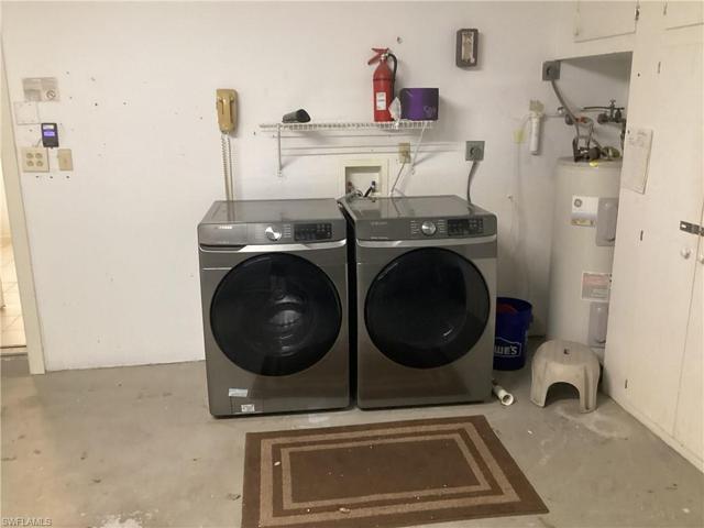 Laundry in garage