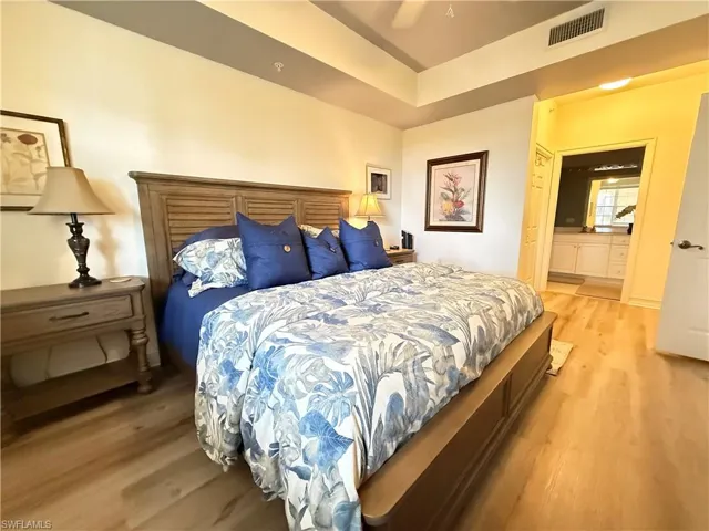 Primary Bedroom with Kingsized bed