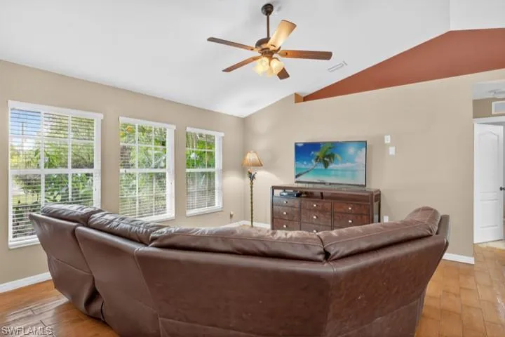 Spacious Great Room with Southern exposure