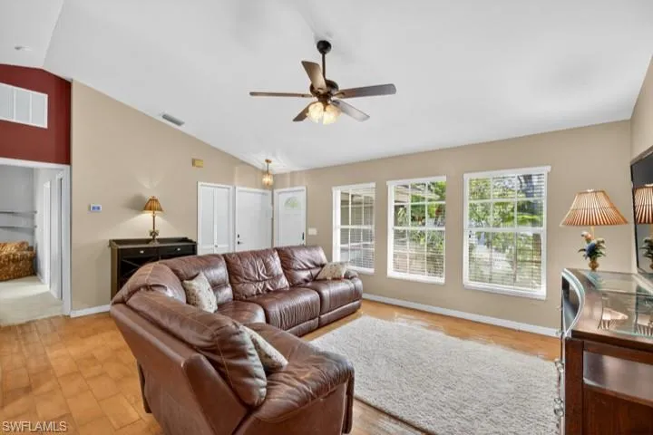 Spacious Great Room with Southern exposure