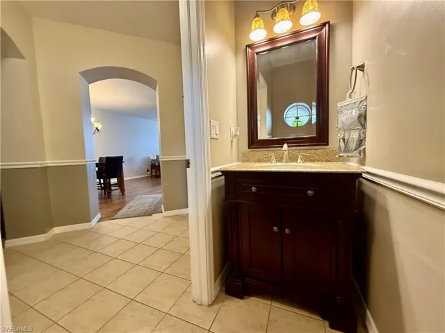 1/2 Bath on main Floor
