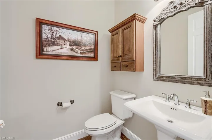 Guest half bath