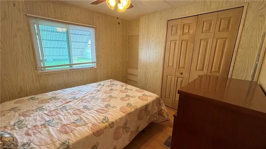 Second Bedroom offers built-in storage.