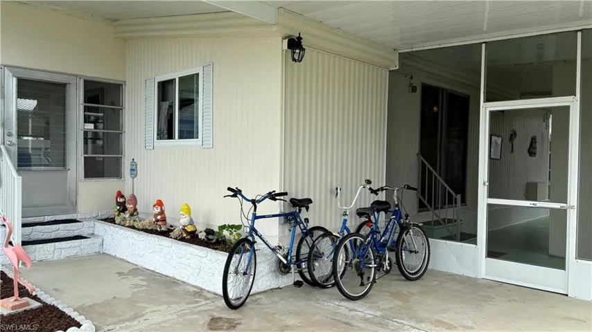 Bicycles are included in the sale!