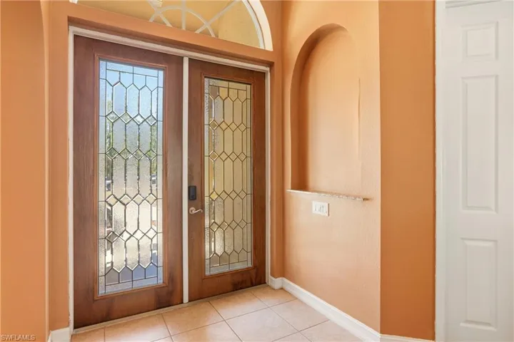 View of exterior entry