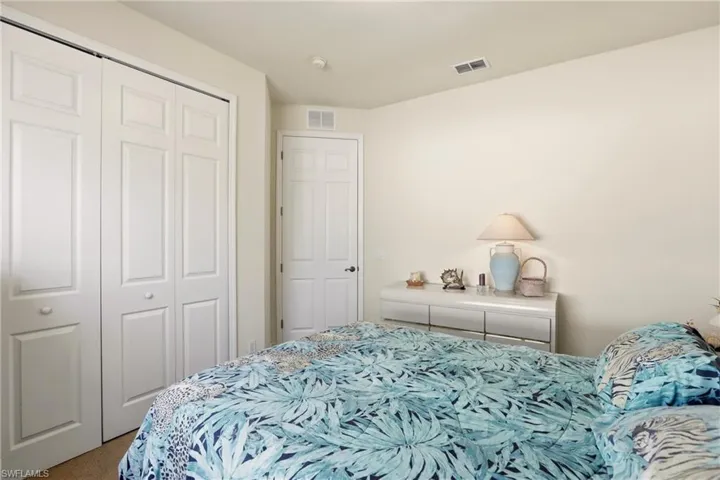 Bedroom featuring a closet