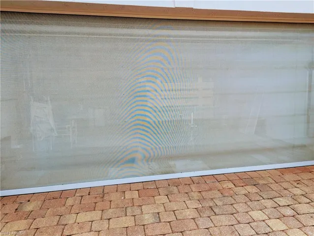 Storm Smart Remote control screen for Garage entrance