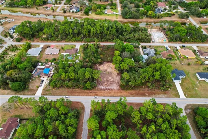 Aerial overview of property's location