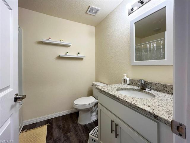 modern concept featuring shower and enough storage space