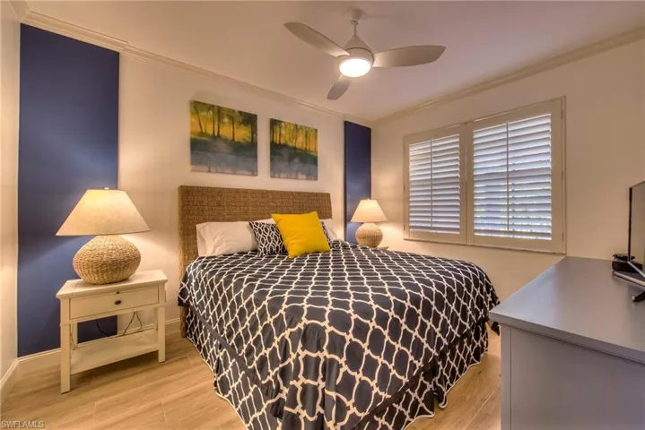 Master Bedroom with a King Bed.