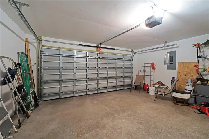 Garage View from inside Home