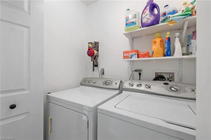 Washer & Dryer down the Hall