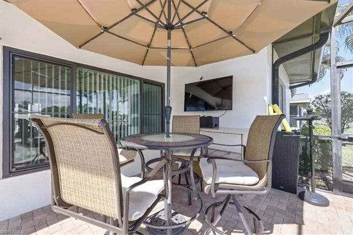 View of patio / terrace featuring outdoor dining area