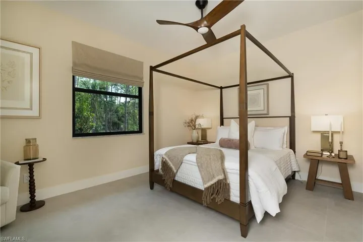 Expansive window featuring a natural outdoor backdrop