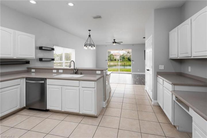 Upon entering the Kitchen: Newer Stainless Steel applicances!!