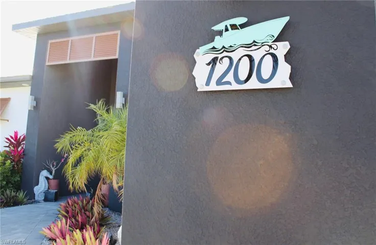 Custom Address Sign