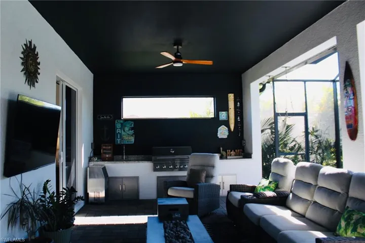 Screened Window