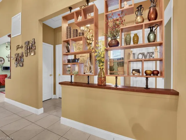 Custom Woodwork in Entry