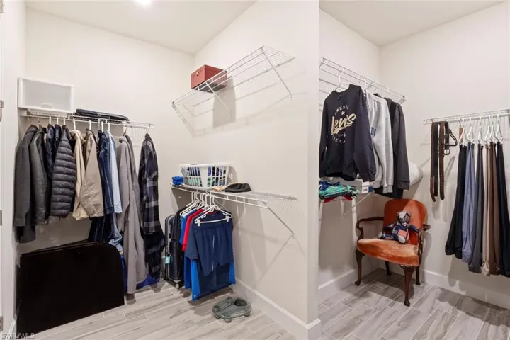 Primary Suite closet