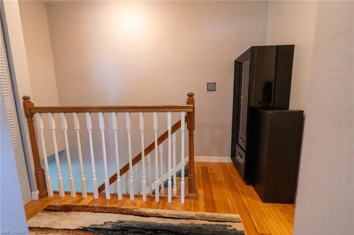 Second floor landing.  Wood Laminate throughout second floor.