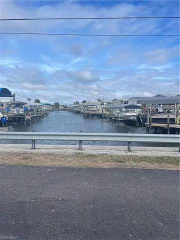 View down canal