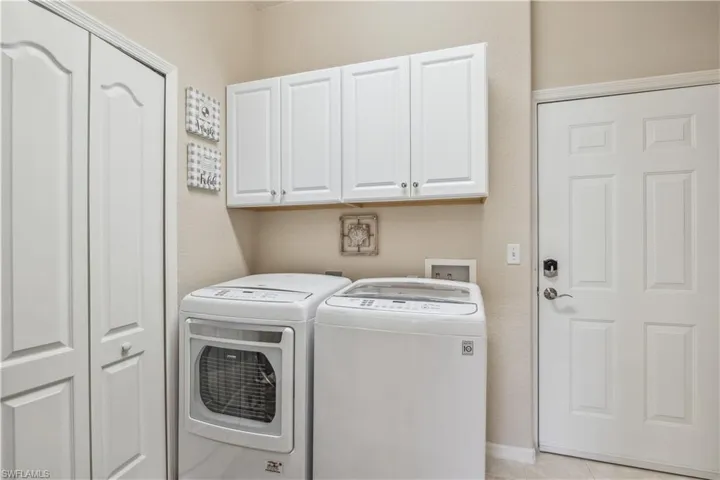 Laundry room and closet