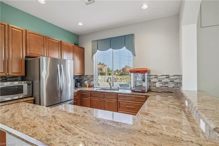 Community social room kitchen