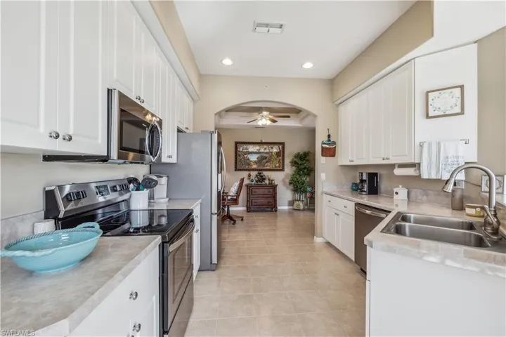 Kitchen featuring stainless steel appliances.