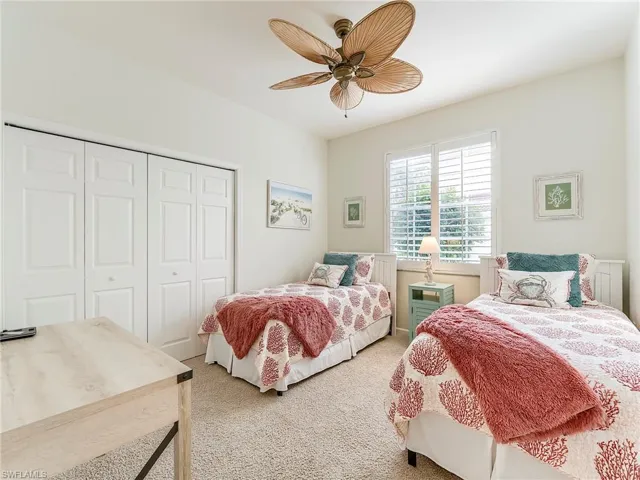 Guest bedroom separate from the living area